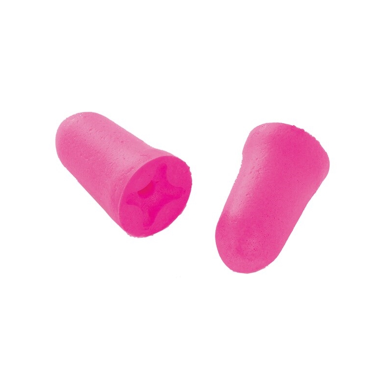 Elvex Pink Tapered Earplugs